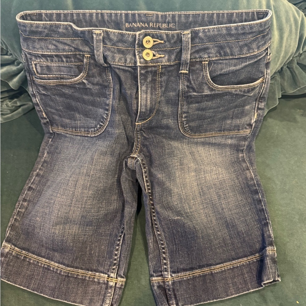Banana Republic Jean Shorts Size 6